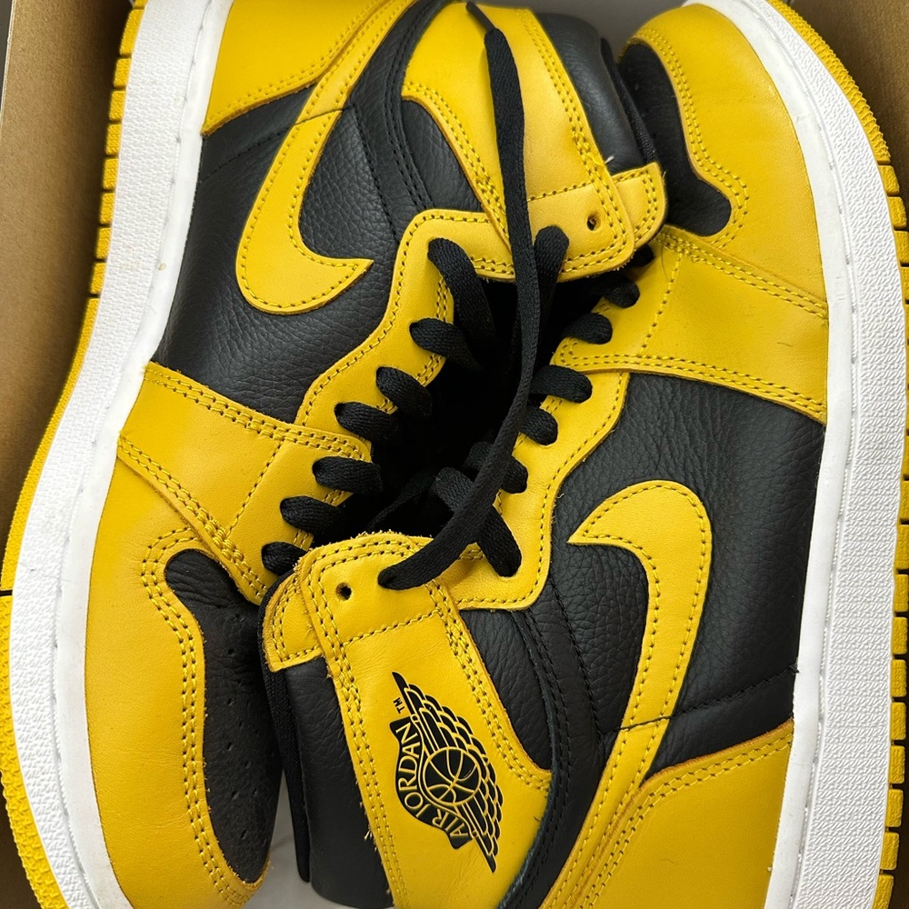 Men’s Air Jordan 1 retro high og pollen lightly worn